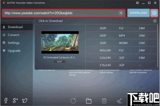 ImTOO YouTube Video Converter下载,视频下载,视频转换