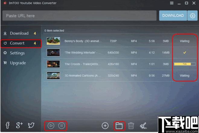 ImTOO YouTube Video Converter下载,视频下载,视频转换